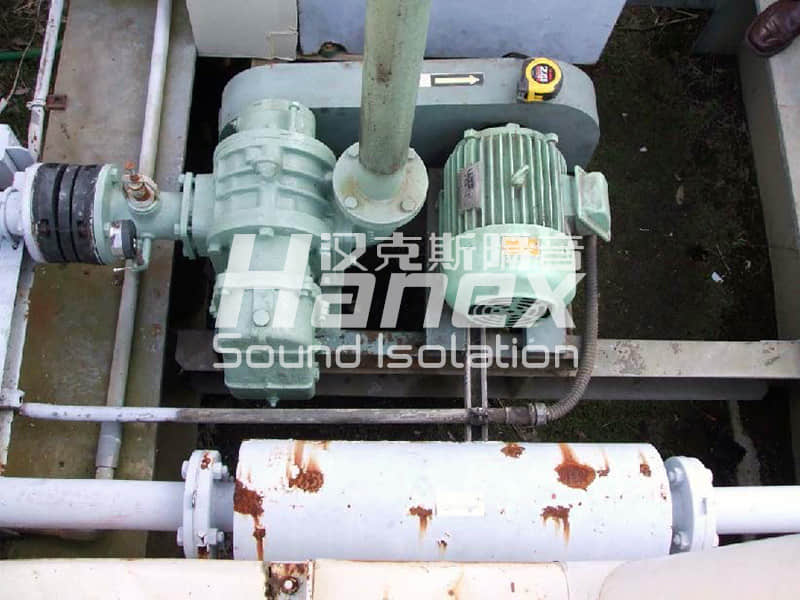 隔音箱設置前 隔音箱設置前