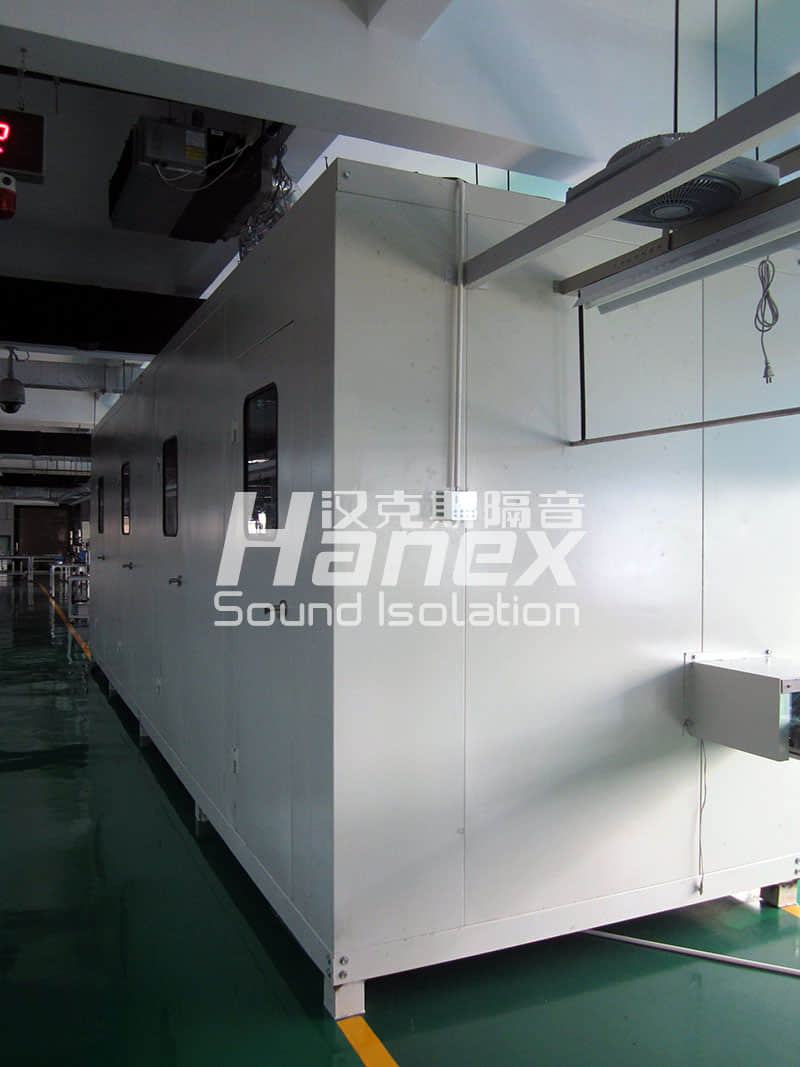 寧波恒特汽車(chē)零部件有限公司40dB靜音室案例1 寧波恒特汽車(chē)零部件有限公司40dB靜音室案例1