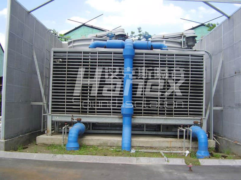 杭州職業技術學院中央空調降噪施工效果 杭州職業技術學院中央空調降噪施工效果